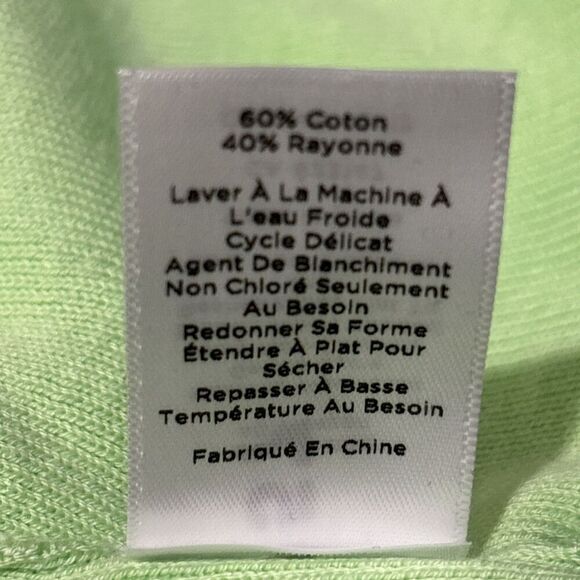 Talbots Women's Open Front Cropped Cardigan Sweater 3/4 Sleeve Flare Size XL NWT - Picture 16 of 16